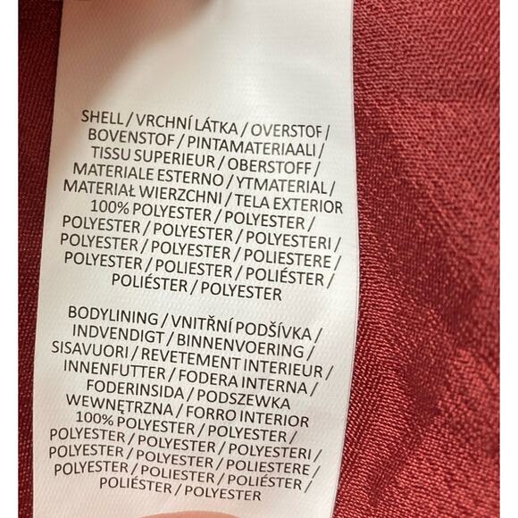 True Decadence Lena Burgundy Lace Pleated Mini Dress Sz US 8/UK 12 NWT Sheer - Picture 14 of 14